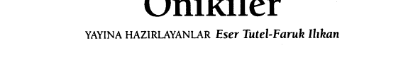 Onikiler